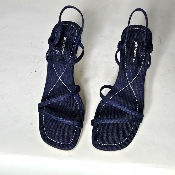 Jolie Victoria High-Heeled Sandals size 10 - Picture 5 of 6